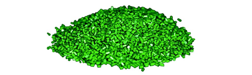 Granulat von Polyproplyleen, Grundstoff für Umreifungsband PP