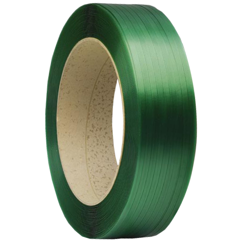PET Omsnoeringsband 12,0x0,6 406/2500 Groen Soort: PET-band (Polyesterband)Kleur: groenBreedte: 12 mmDikte: 0,6 mmKern: Ø 406 mmLengte: 2500 meter/rol